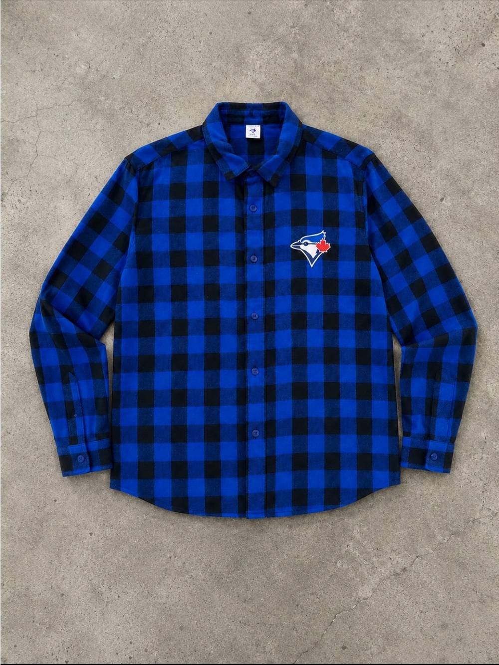 Toronto Blue Jays FANnel Buffalo Plaid Flannel Shirt Stadium Giveaway Sept 2024